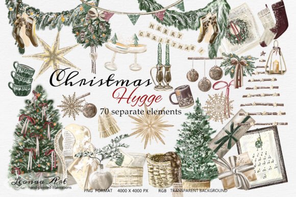 Christmas Hygge Illustrations Review