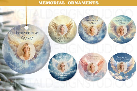 Memorial Christmas Ornament PNG Review
