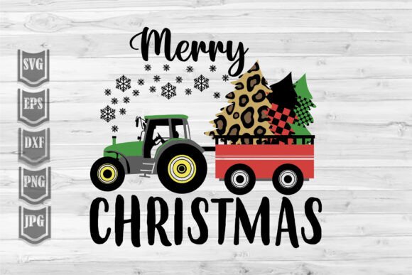 Merry Christmas Farm Life Illustrations Review