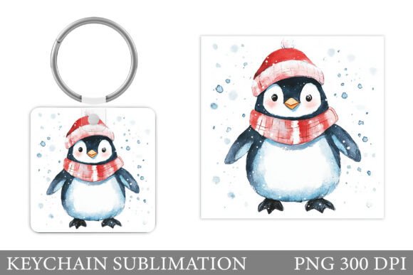 Review: Christmas Penguin Keychain Design for Embroidery