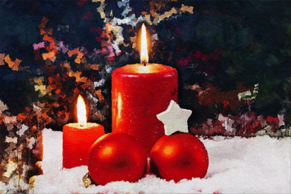 Review: Christmas Printable Graphics Pack 48 Illustrations