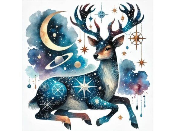 Reviewing Christmas Reindeer in Celestial Art