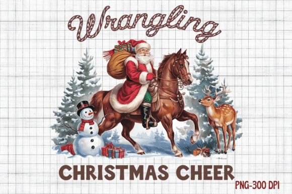 Wrangling Christmas Cheer, Png: Illustrations Review